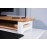 carpentray Wooden Computer Monitor Stand, Monitor Riser Desk Shelf Desktop Stand TV Laptop Riser (100cm Long, Single Shelf)