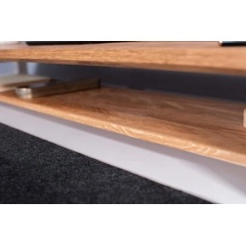 carpentray Wooden Computer Monitor Stand, Monitor Riser Desk Shelf Desktop Stand TV Laptop Riser (100cm Long, Single Shelf)