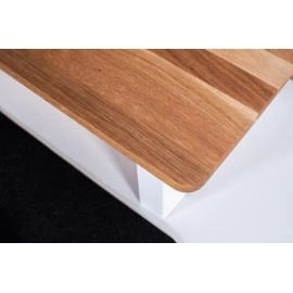 carpentray Wooden Computer Monitor Stand, Monitor Riser Desk Shelf Desktop Stand TV Laptop Riser (100cm Long, Single Shelf)