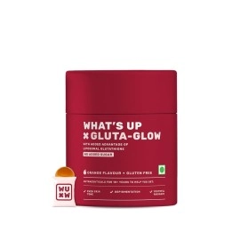 What\'s Up Wellness Gluta-Glow Gummies | Liposomal Glutathione with Vitamin C for Radiant Skin Tone | Depigmentation | Detoxification | 15 Days | Men & Women | No Added Sugar