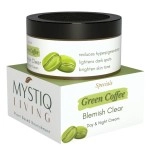 Mystiq Living Pigmentation Removal Cream | Green Coffee Blemish Clear Cream for Dark Spots on Face - 51GM | For Anti Pigmentation With Vitamin C & Niacinamide