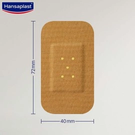 Hansaplast Antiseptic Jumbo Bandage | First Aid Essential Pack | Larger Wound Pad | Protects Against Dirt & Bacteria