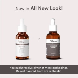 Man Matters Beardgro Oil-In-Serum 30Ml | 4% Anagain, 2% Aminexil & 1% Rosemary | Stronger, Fuller & Thicker Beard Growth | Solves Uneven & Patchy Beard | Lightweight And Fast Absorption, 90 Grams