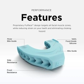 SEAHELTON Premium Facial Exerciser - Jawline Exerciser for Men and Women - Tighten, Tone & Strengthen, Target your jawline, chin, lips and cheekbones - Food-grade Silicone