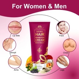 INTIMIFY Hair Inhibitor Cream, Hair Inhibitor Permanent, Hair Inhibitor For Women, Hair Inhibitor Permanent Cream, Hair Inhibitor For Men (100 Gm)