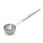 HAZEL Stainless Steel Ladle with Handle | Doya/Loti Tea Pourer Loti Tea Pourer Canteen Server, Small