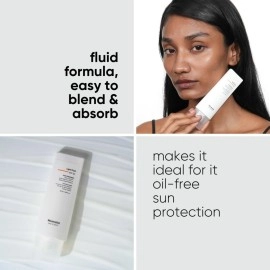 Minimalist Light Fluid Sunscreen SPF 50 PA++++ | Clinically Tested in US (In-Vivo) | No White Cast | Broad Spectrum | Lightweight, Water & Sweat Resistant | For Women & Men | 50ml