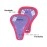Prokick Women Abdominal Guard with Extra Soft Rubber Edges, Adult