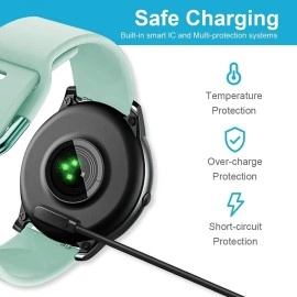 Sounce USB Magnetic Charging Cable for Noise ColorFit Pro 4 Series, Pulse 2 Max, Ultra 3, and Go Buzz Smartwatches