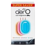 Godrej Aer O - Hanging Car Air Freshener - Assorted Pack of 3 (22.5g) | Gel Lasts up to 30 days | Car Accessories