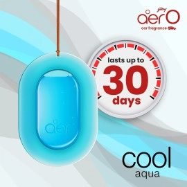 Godrej Aer O - Hanging Car Air Freshener - Assorted Pack of 3 (22.5g) | Gel Lasts up to 30 days | Car Accessories