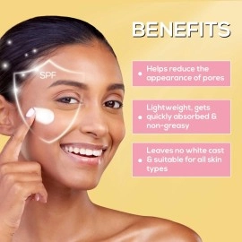 RENEE Pore Minimizing Sunscreen SPF 70 With 2% Niacinamide, 2% Peptide & 3% Multivitamins, 50Ml