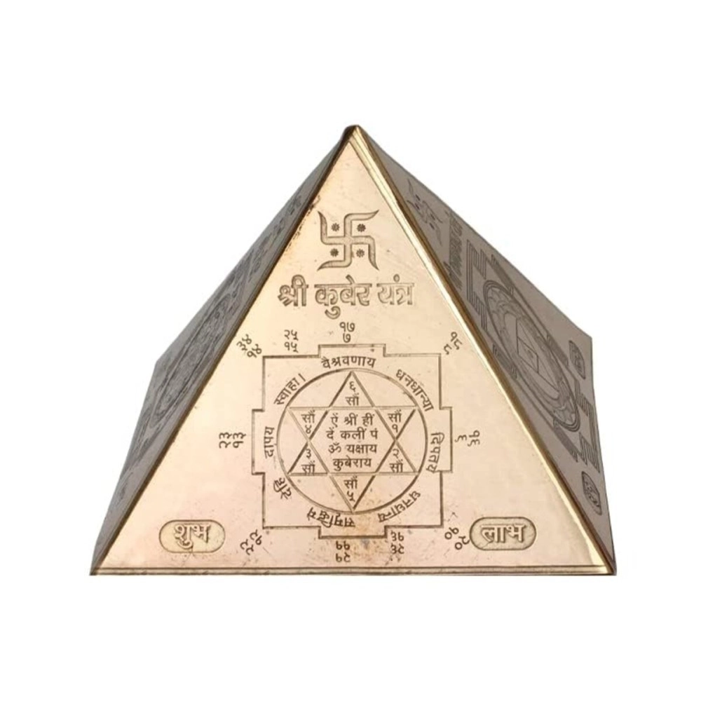 REMEDYWALA Vastu Sri Yantra Copper Pyramid | Vastu Dosh Nivaran Sri Yantra Copper Pyramid | Sri Yantra, Kanakdhara Yantra, Kuber Yantra, Sri Ganesh Yantra