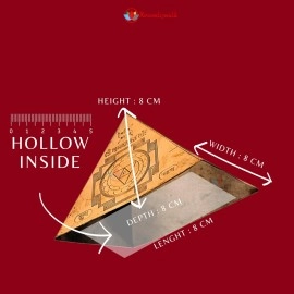 REMEDYWALA Vastu Sri Yantra Copper Pyramid | Vastu Dosh Nivaran Sri Yantra Copper Pyramid | Sri Yantra, Kanakdhara Yantra, Kuber Yantra, Sri Ganesh Yantra