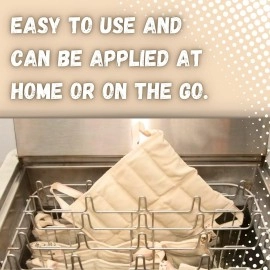 Physiowell Hydrocollator Moist Heat Pad set for All Pain Relief (Medium Hot Pack (10x22)) Physiotherapy