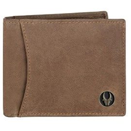 WildHorn Rfid Protected Leather Wallet For Men, Tan Hunter