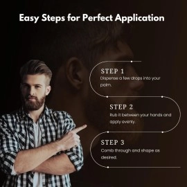 RAWLS Beard Oil for Men-30ml | Natural Beard Growth Oil for Men with Argan Oil & Rosemary Oil for muuchstac Fast Growth Conditioner and Softener - Strengthens Beards and Mustaches for Men