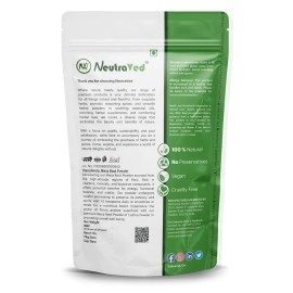 NeutraVed 100% Natural Maca Root Powder for Energy Boost Maca Root for Workout and Stamina -50g in Zipper Standup Pouch