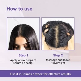 Be Bodywise 3% Rosemary Hair Serum | With 3% Redensyl, 2% Aminexil, & 2% Anagain | For Thicker & Stronger Hair | Prevents Hair Fall & Stimulates Hair Follicles | For All Hair Types | 30ml