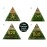 Certified Green Aventurine Pyramid with Zibu Symbols Crystal for Money - Vastu Items for Home Lucky Stone 808520741, Ideal Vastu Chakra for Home with 520741 Stone for Money and Wealth Manifestation