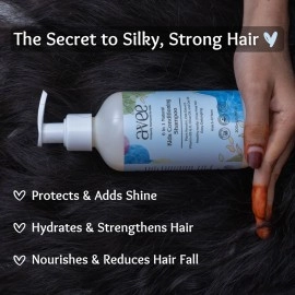 Avee Kids Shampoo | Silky & Shiny Hair, Easy Detangling | Reduces Itchy Scalp & Hair Fall | Plant Keratin, Oat Extract | Paraben & Sulfate-Free (Pack of 1)