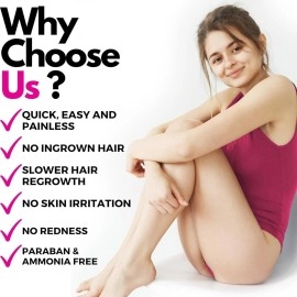 KoluaWax Bikini Hair Removal Powder Wax Samisha Bikini Hair Removal Herbal Wax Powder | 5 Min\'s Painless Herbal Wax Powder all Skin Types Hands, Legs, Underarms, Bikini & Intimate Area, women, 100 gm