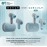 Boult Audio Newly Launched Z20 Pro, Truly Wireless Bluetooth Ear Buds with 60 Hours Playtime, 4 Mics Clear Calling, 45ms Low Latency, Rich Bass Drivers, TWS Earbuds Bluetooth Wireless (Powder Blue)