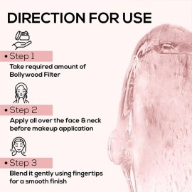 RENEE Bollywood Filter Face Primer 45 gm| for a Flawless & Smooth Skin| Blurs Fine Lines, Wrinkles & Pores Instantly| Hydrating, Lightweight & Non-sticky| Cruelty-free