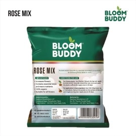 BLOOMBUDDY Bloom Buddy Rose Mix 1 KG | Organic Flower Fertilizer for Vibrant Blooms | Increased Flowers | Essential Nutrients | For Healthy Plants & Long-Lasting Results | Beautiful Gardens