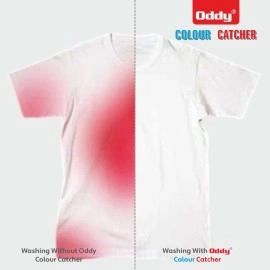 Oddy Dirt & Colour Catcher, Pack Of 60 Sheets For Laundry, Allow Mixed Washes, Prevent Colour Runs And Maintain Original Colour Of Clothing