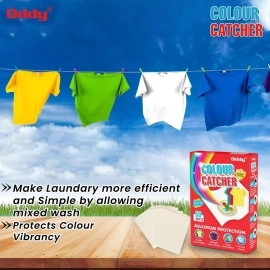 Oddy Dirt & Colour Catcher, Pack Of 60 Sheets For Laundry, Allow Mixed Washes, Prevent Colour Runs And Maintain Original Colour Of Clothing