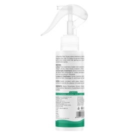 Aravi Organic Rosemary Water Spray For Hair Growth - Reducing Hair Fall, Strengthens & Breakage - Promotes Healthy Follicles and Thicker Hair - For Men & Women - Fragrance-Free -100 ml