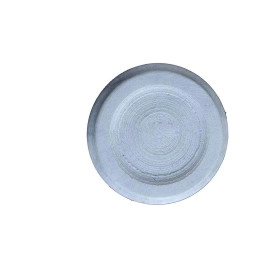 SHOPSIDEX White Marble Chakla for Kitchen - Roti Maker Combo Pack With 10 in Rolling Pin (Single White)