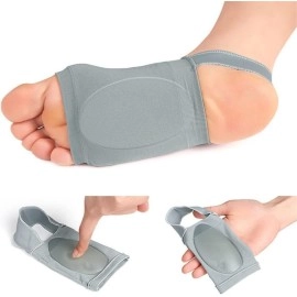 Flat Foot Care Arch Support for Men & Women, Medical Arch Support for Flat Feet Correction Sleeve with Cushion, Leg Pain Relief Product,Orthopaedic Shoes Slippers Foot Arch Socks