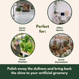 Urba Plastic Plant Cleaner and Polisher for Artificial Greenery 200 ml