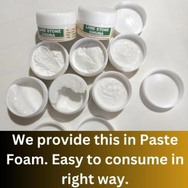 SURBHI UTPAD Lime Stone Chuna For Eating - 150G - Good For Health, Paan Chuna, Paste