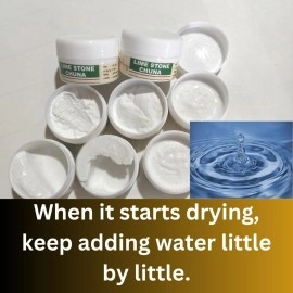 SURBHI UTPAD Lime Stone Chuna For Eating - 150G - Good For Health, Paan Chuna, Paste