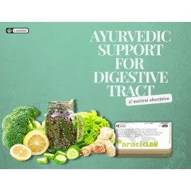 Paraciclon Ayurvedic Body Detox, Cleanse, Purification, Detoxification Support | Helps Reduce Heavy Metals, Infections, Residues, Flush Toxins & Harmful Microbes | Black walnut hull, Wormwood, Quassia