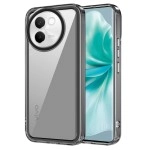 Zapcase Back Case Cover for Vivo V30e 5G | Compatible for Vivo V30e 5G Back Case Cover | Case Cover for Vivo V30e 5G with Camera Protection | (TPU + PC | Translucent Black)