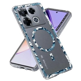 Fashionury Back Cover Case Designer Flexible Soft Back Case Cover for Infinix Note 40 Pro Plus 5G -D3129
