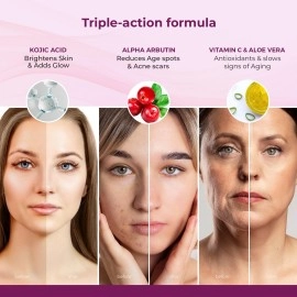 Kozicare Kojic Acid Cream | Tan Removal Cream | Whitening Cream | Detan Cream | Face Cream for Women & Men | Glutathione Cream | Day Cream for Women Daily Use - 6 Tube Pack (7 Gm Each)