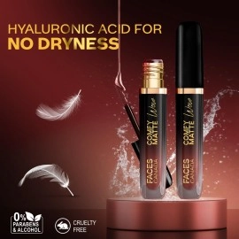 FACESCANADA FACES CANADA Comfy Matte Wow Liquid Lipstick - Cocoa Crush 07, 3.8ml | One Swipe Application | Highly Pigmented | Comfortable Wear | Glides Smoothly | Long Lasting | Transferproof