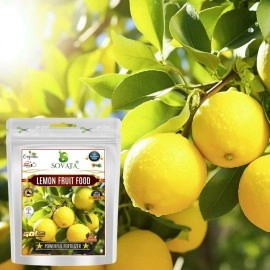 Sovata Lemon Fruit Food, Powerful Organic Fertilizer for fast growth and heavy flowering of Lemon Plants. (400 gm)