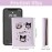 PALAY Girls Wallet Kawaii Sanrio Kawaii Girls Purse Cartoon Kuromi Card Bag Coin Bag for Girls Purple Trio-fold Purse Kawaii Kuromi Purse Wallet Cash Bag Gift for Girls Birthday Gift for Girls