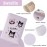 PALAY Girls Wallet Kawaii Sanrio Kawaii Girls Purse Cartoon Kuromi Card Bag Coin Bag for Girls Purple Trio-fold Purse Kawaii Kuromi Purse Wallet Cash Bag Gift for Girls Birthday Gift for Girls