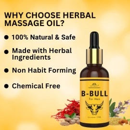 INTIMIFY Ayurvedic Oil For Men With Kesar, Til Oil 15 ml (Pack of 1)