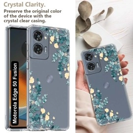 Fashionury Designer Case for Motorola Edge 50 Fusion - Printed Back Cover - D0153