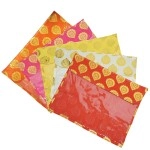 AI ANKIT INTERNATIONAL Non Woven Single Saree Cover | Gotta Design Printed Saree Bags Transparent Window |Sari bags for storage| Saree Packing Pouch Covers for Wedding Gifts Pack of 5