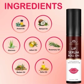 INTIMIFY Lip Serum For Dark Lips, Lip Oil For Dry Lips, Lip Oil For Pigmented Lips, Lip Serum For Pigmentation For Women & Men, 1 Count, Pink