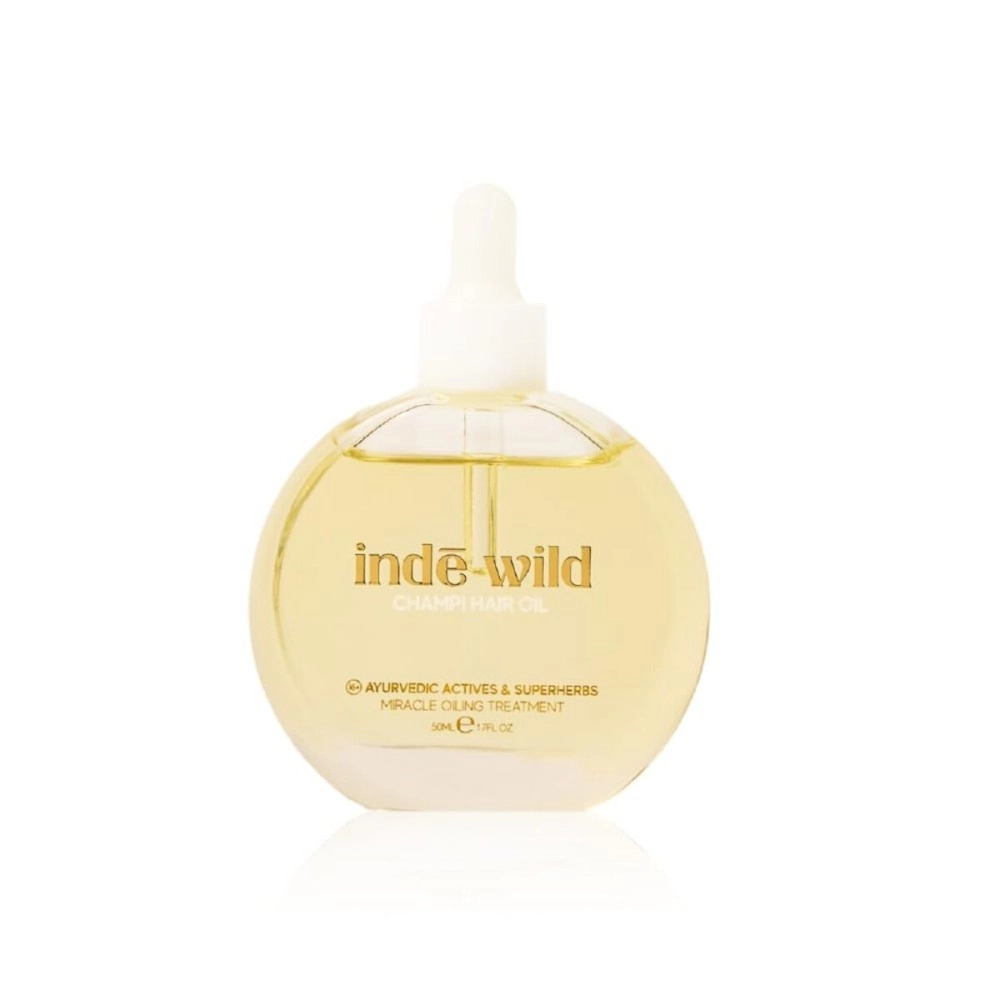 inde wild Champi Hair Oil with Brahmi, Amla and Bhringraj (50ml)
